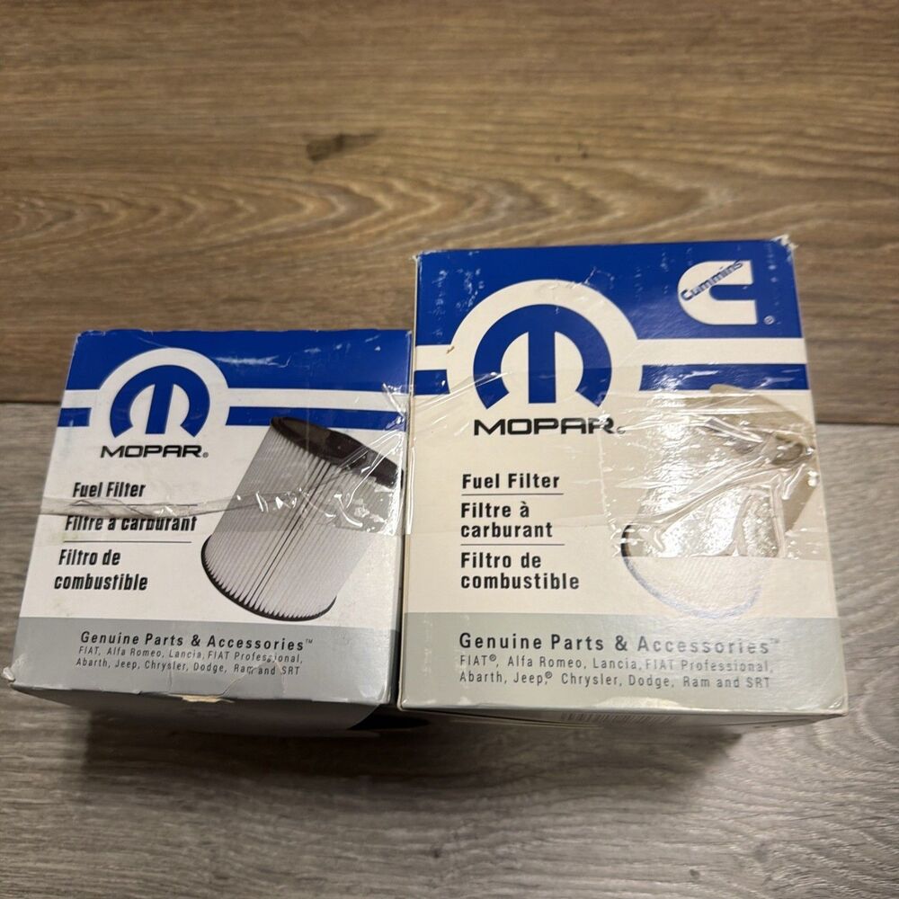 Molar Cummins Diesel Fuel Filters 68157291AA & 68436631AA 2019-2024 6.7